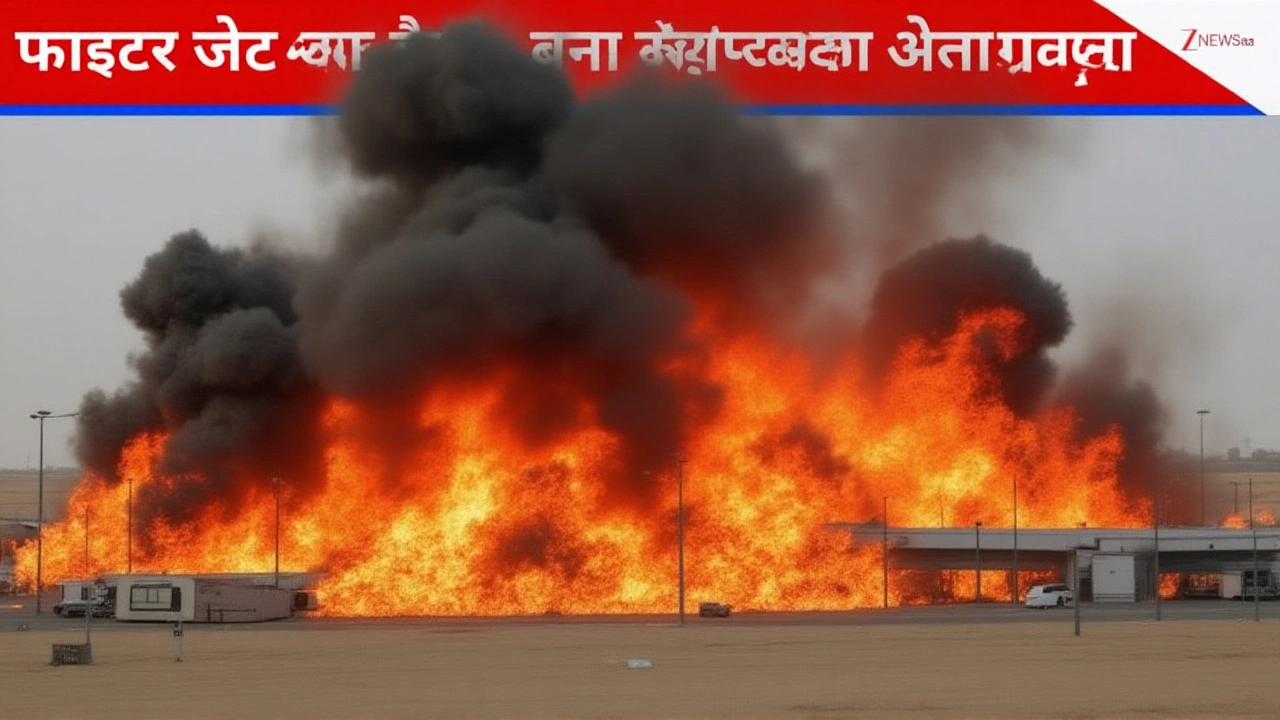 Tejas Jet Crashes at Dubai Air Show, Killing IAF Pilot Namansh Syal